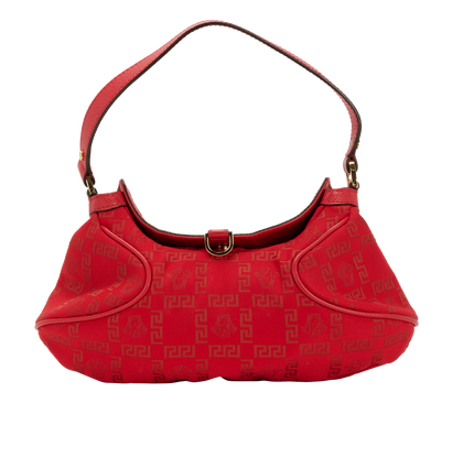 Vintage Shoulder Bag, &pound;195, Handbags, Red, Fabric, Front view